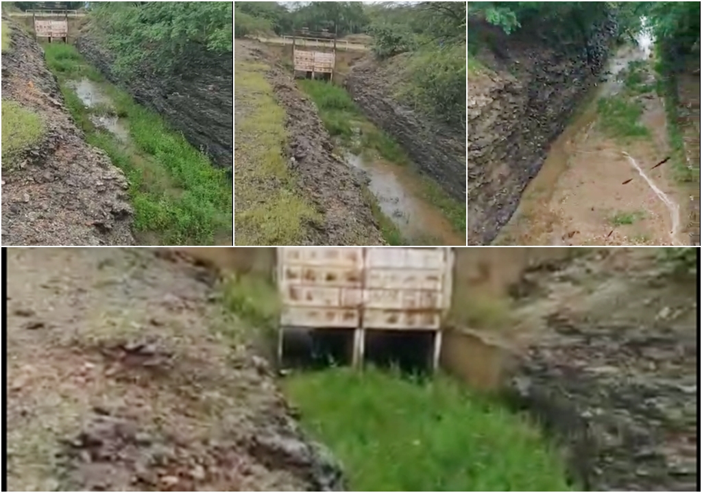 A verdadeira história do canal que liga a Barragem da Farinha ao Açude do Jatobá e que chamou a atenção nesse fim de semana