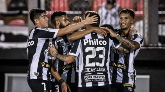 Santos faz partida segura, vence Botafogo-SP fora de casa e leva vantagem para jogo de volta da Copa do Brasil