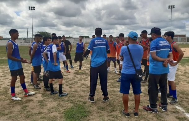 De volta em 2023, Cruzeiro de Itaporanga se prepara para Copa Sub-20 e Campeonato Paraibano 3ª Divisão. VÍDEO
