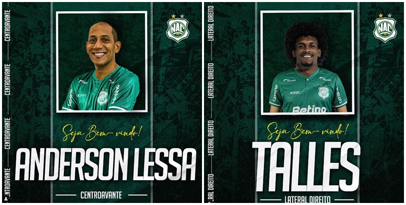 Nacional de Patos anuncia contratação de lateral e atacante para a Série D