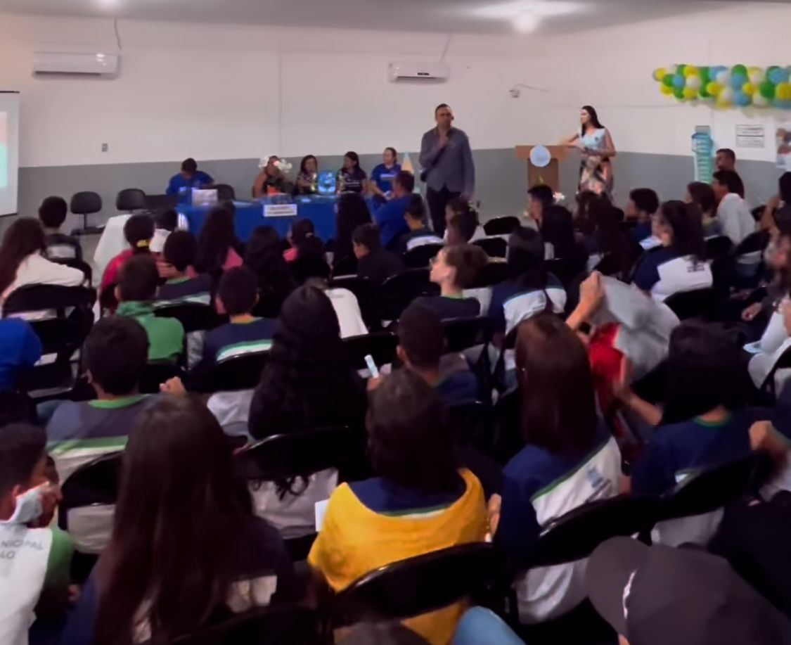 Secretaria de Educação de Salgadinho dá início ao Projeto “Escola Sem Bullying”. VÍDEO