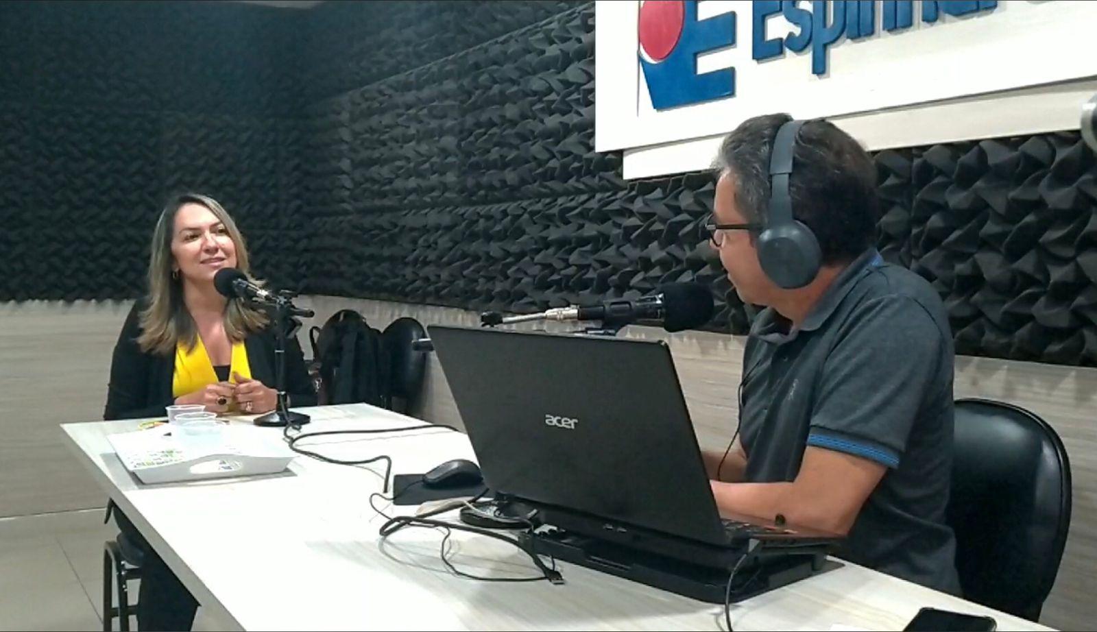 Tide Eduardo, Presidente da Câmara Municipal de Patos, abre o novo Revista dos Municípios. Veja como foi