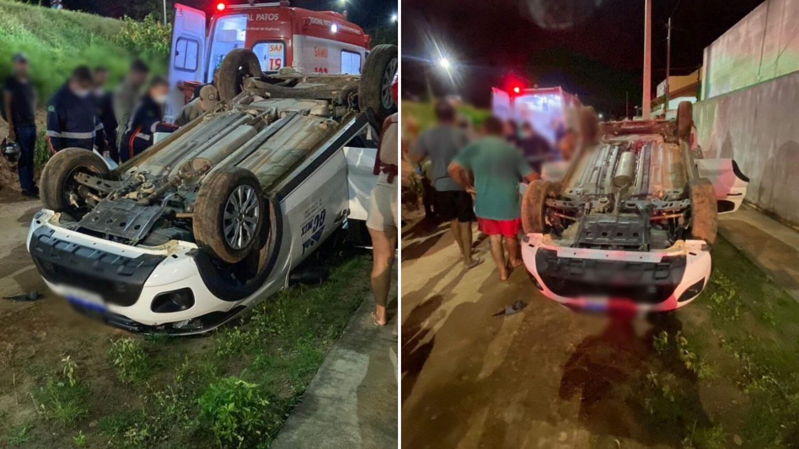 PRF traz mais detalhes sobre capotamento registrado no acesso oeste da BR-230, em Patos; Ouça