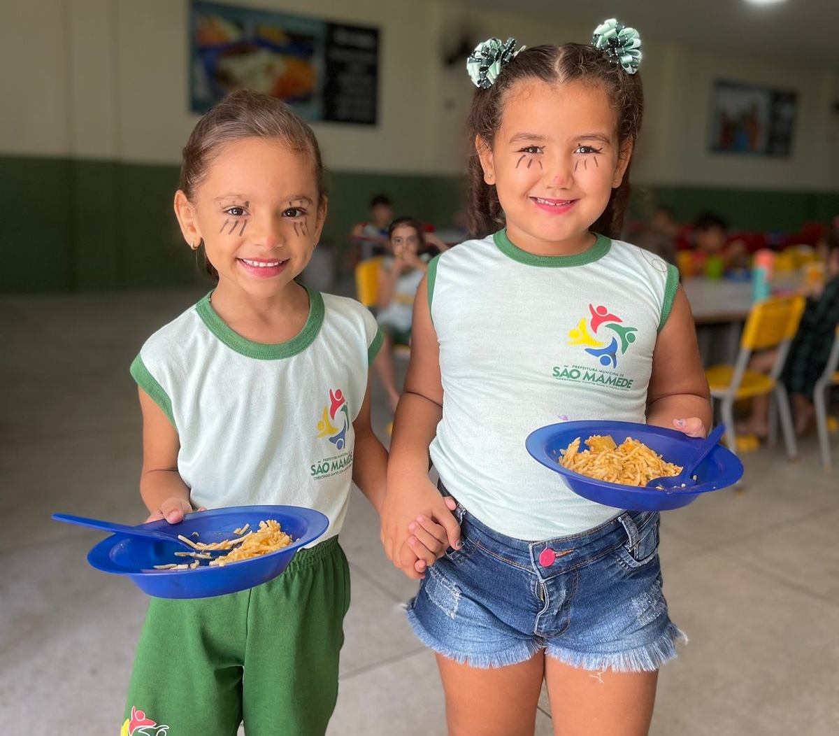 Merenda escolar: Prefeitura de São Mamede prioriza alimentação saudável das crianças, confira o vídeo