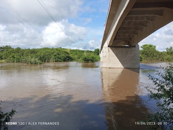 Grande cheia: Rio Piancó ultrapassa 4 metros de sua profundidade