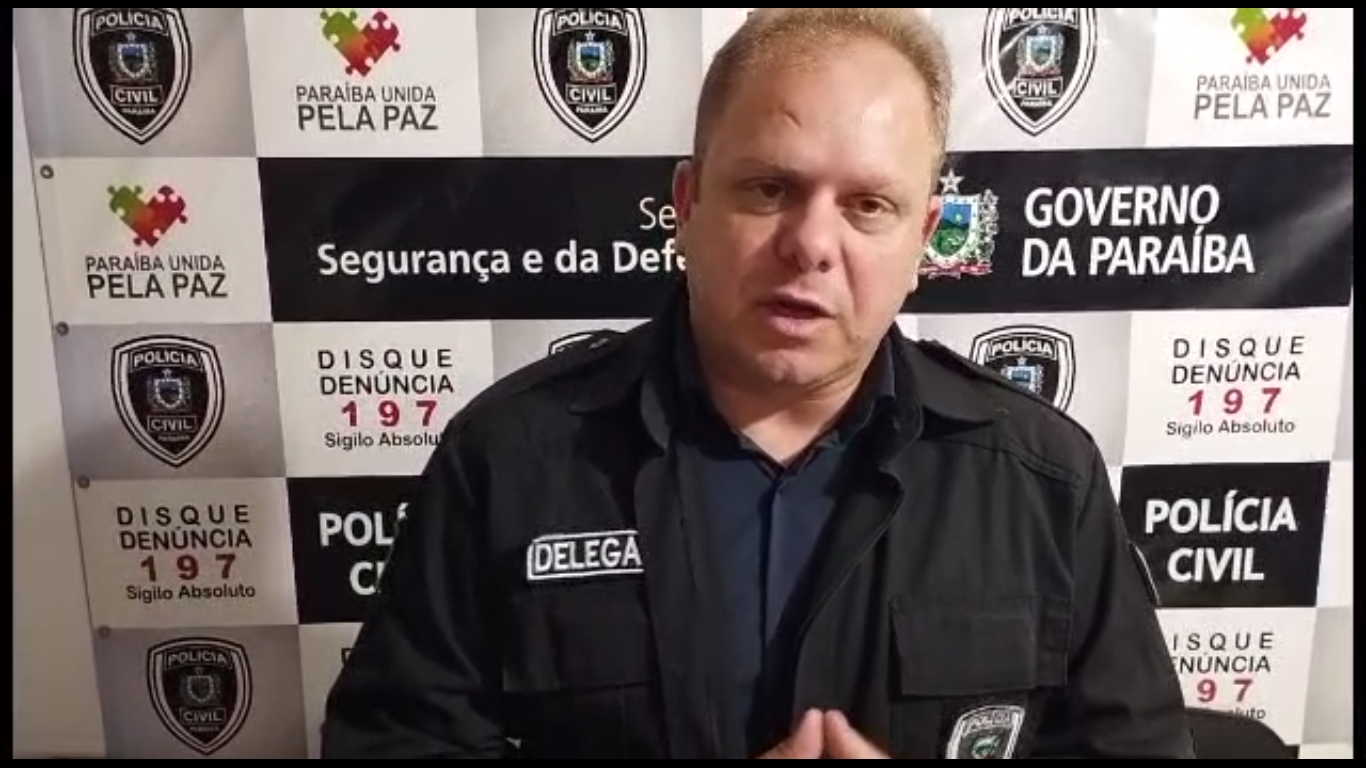 Novas imagens: Delegado comenta operação que prendeu suspeitos de planejar matar o atual prefeito e ex-prefeita de Piancó
