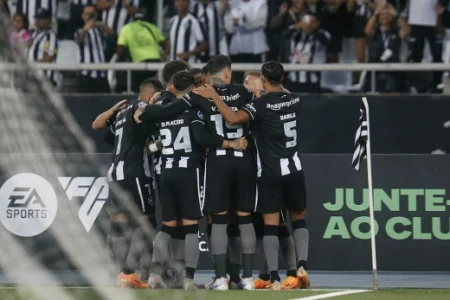 Botafogo goleia César Vallejo no Nilton Santos e conquista primeira vitória na Sul-Americana