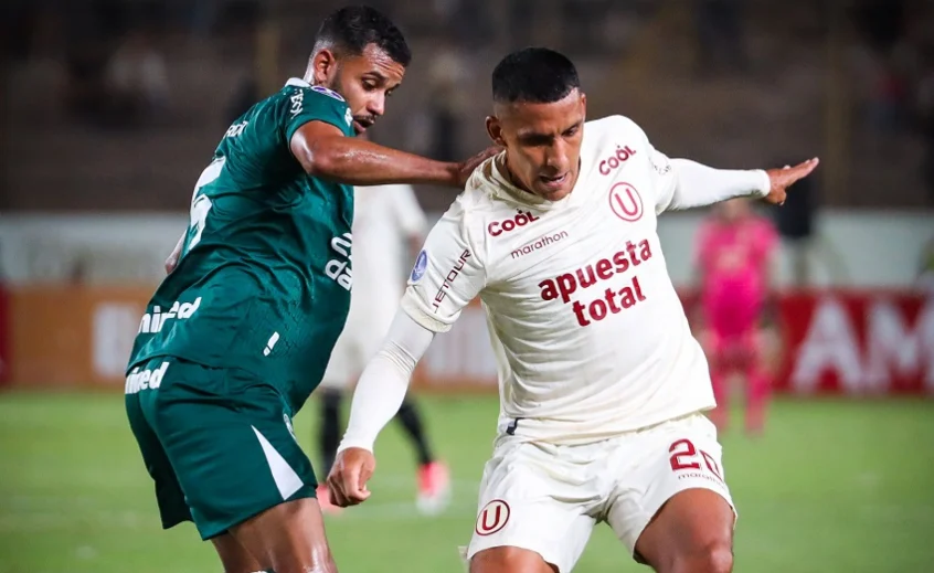 Com gols no segundo tempo e final emocionante, Goiás e Universitario empatam na Sul-Americana