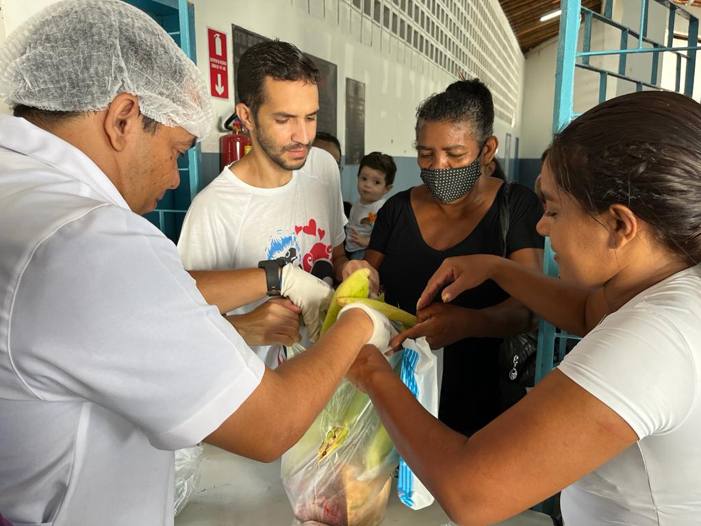 Segurança Alimentar: famílias do CRAS Mariana Alves recebem kits de alimentos do Programa de Aquisição de Alimentos