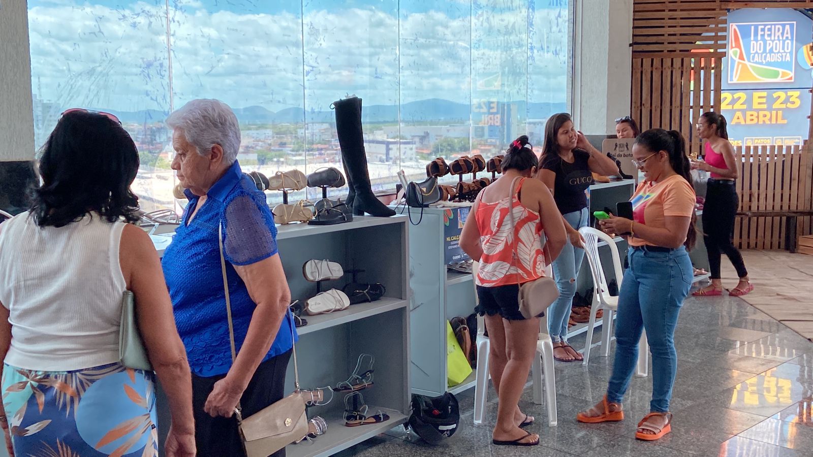 Patos realiza I Feira do Polo Calçadista e fortalece ainda mais o setor calçadista; Veja Vídeo