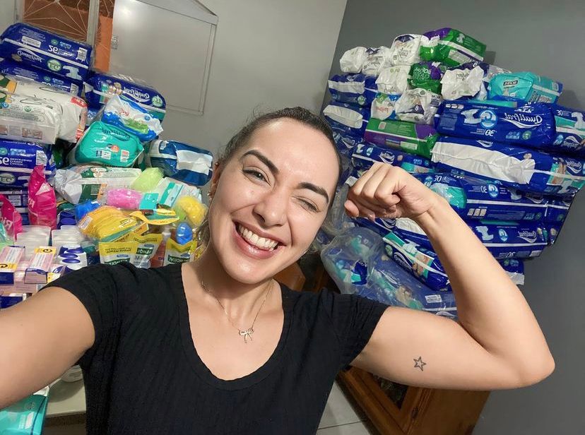 Jornalista comemora aniversário de forma solidária arrecadando doações para Lar dos Idosos, em Patos