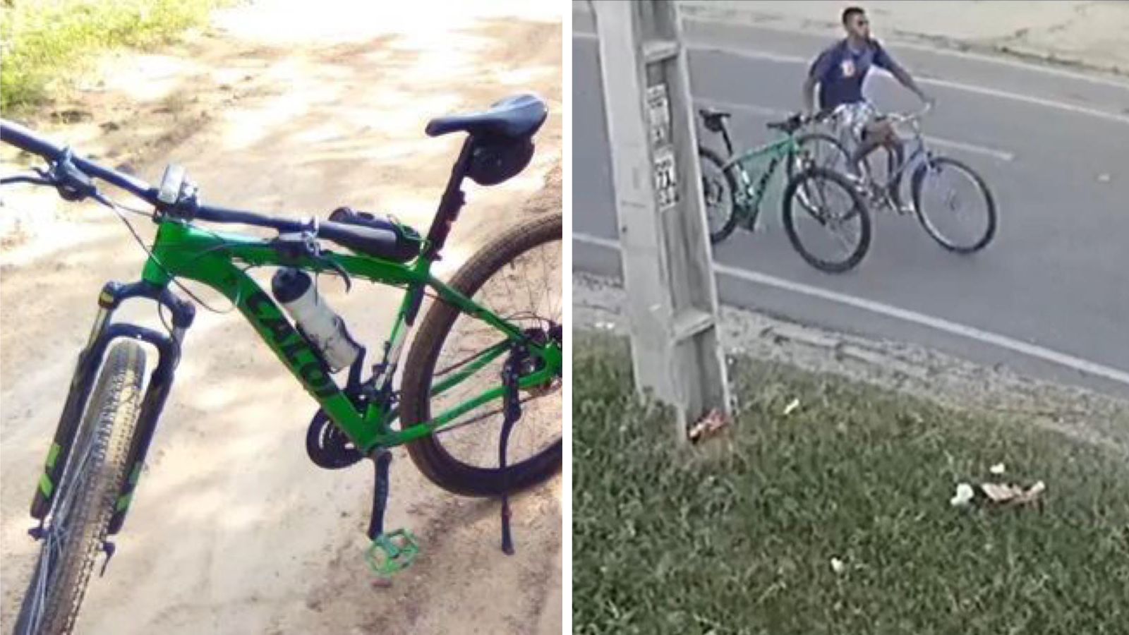 Bicicleta é furtada em frente ao ITEC no Monte Castelo, em Patos; Veja Vídeo
