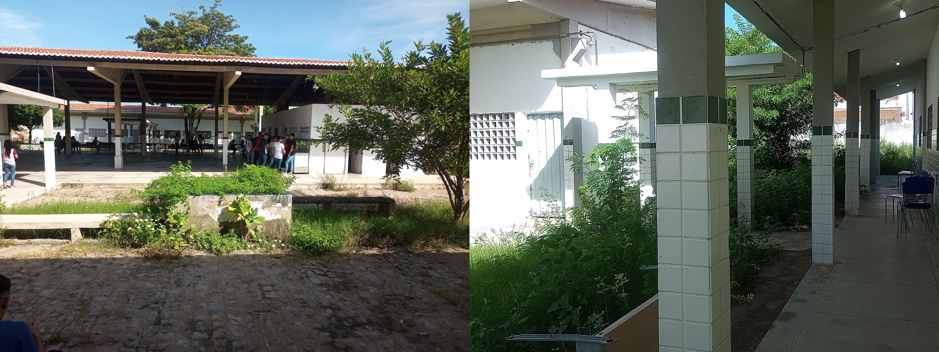 Estudante do Grêmio Estudantil da Escola José Gomes Alves cobra reforma do colégio e 6ª Gerência de Educação dá explicações para o problema