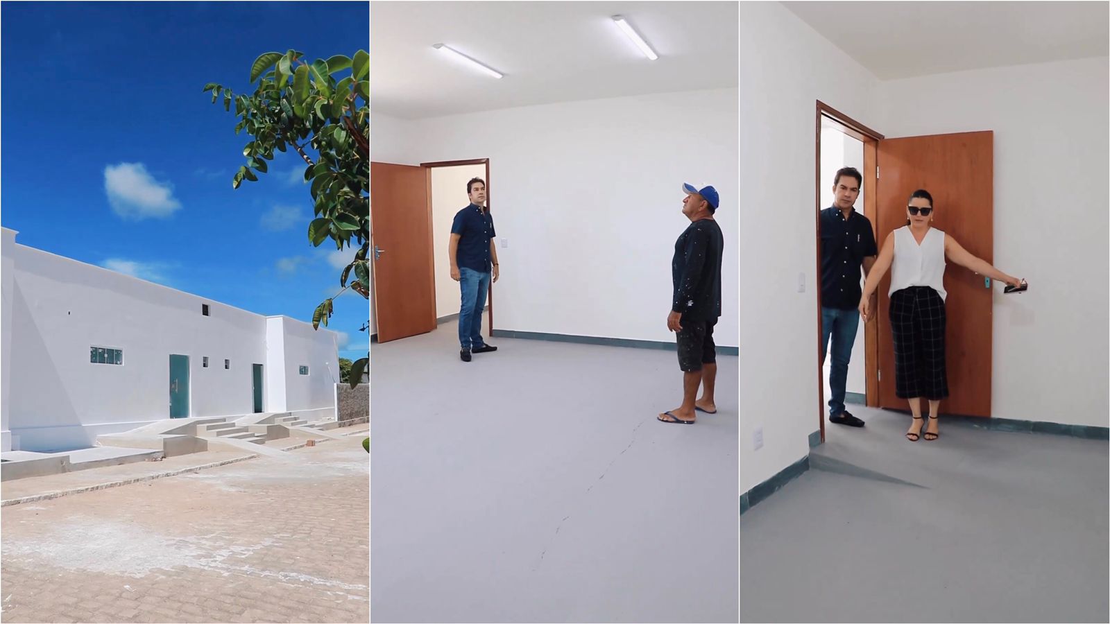 Prefeito de São José do Sabugi, Segundo Domiciano, visita obra de construção da nova Secretaria de Saúde e destaca avanços na área. VÍDEO