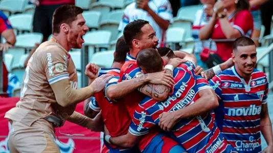 Em jogo animado e de seis gols, Fortaleza vence o Fluminense no Brasileirão