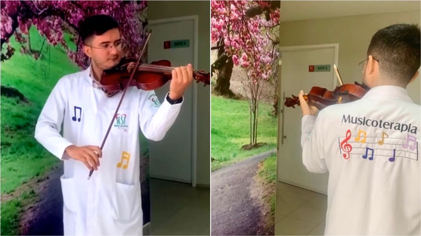 Hospital São Francisco implementa a musicoterapia na unidade. VÍDEO