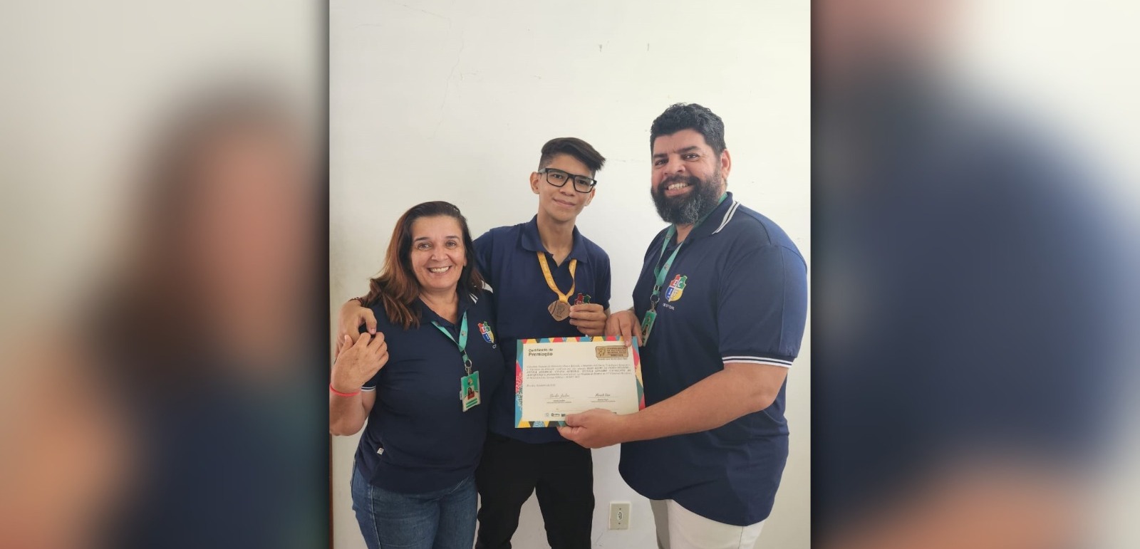 Jovem de Patos ganha medalha de bronze na Olimpíada Brasileira de Matemática das Escolas Públicas (OBMEP)