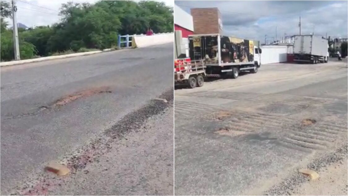 Cerca de 1 mês após serviços de reparo no Binário do Jatobá, motoristas voltam a relatar o aparecimento de novos buracos na via. VÍDEO