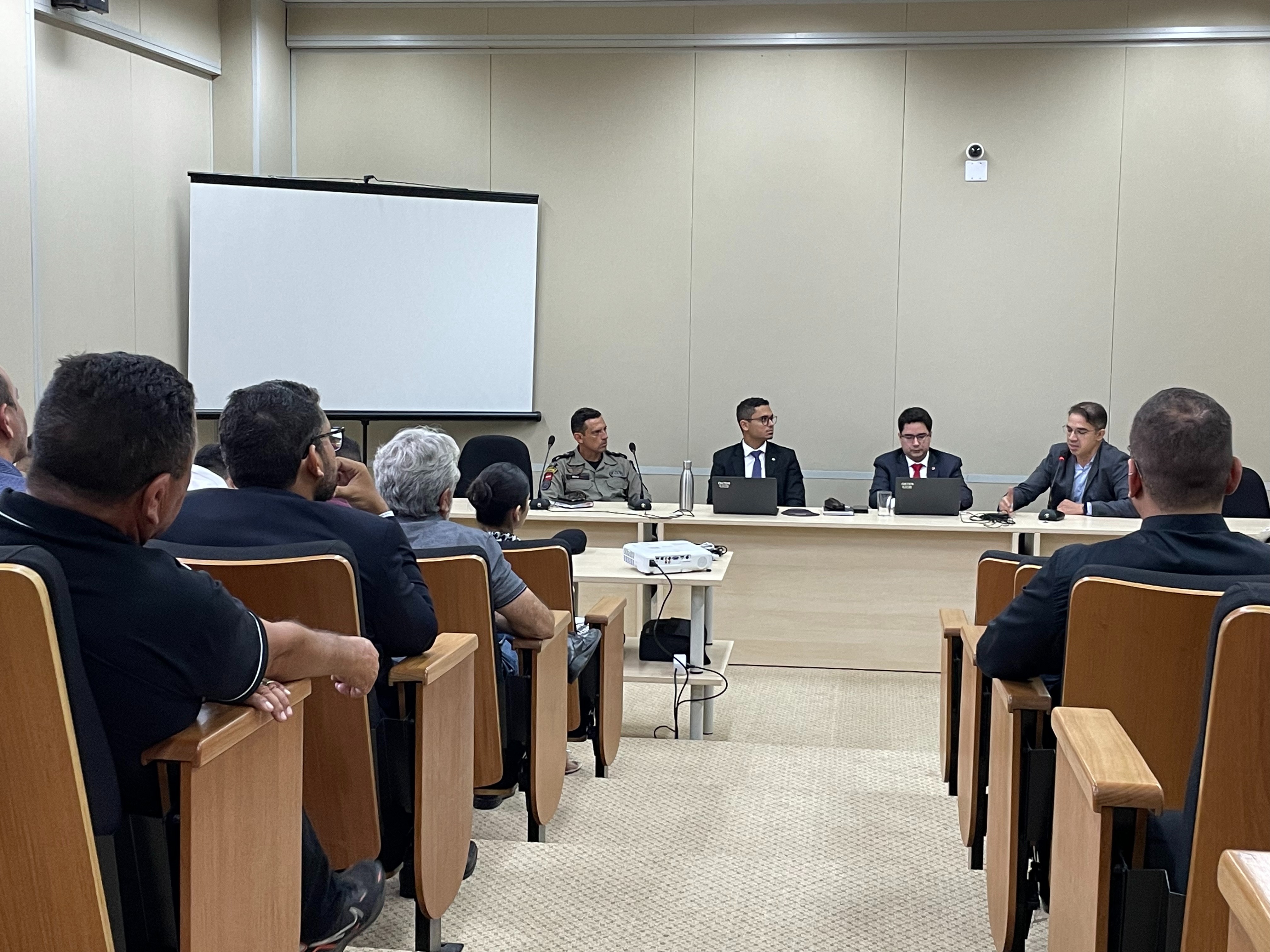 Comissão de Fiscalização, Segurança Pública e Ministério Público discutem TAC para a realização do São João 2023