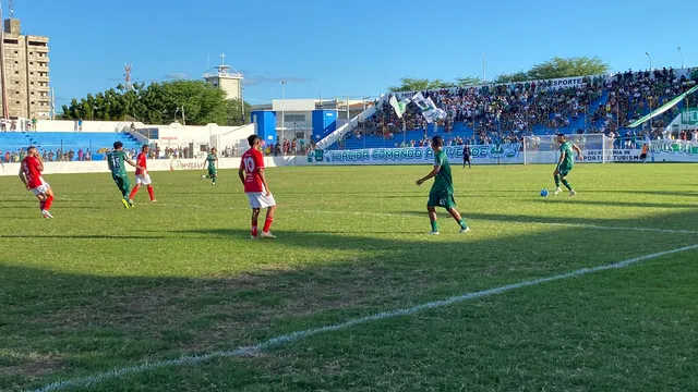 Com gols nos acréscimos da etapa final, Nacional de Patos bate o Potiguar por 2 a 0 e estreia com vitória na Série D