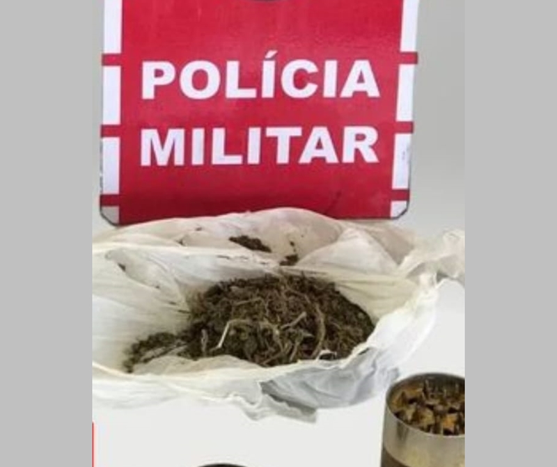 Polícia Militar prende suspeito por posse de drogas em Princesa Isabel, nesta quinta-feira (12)