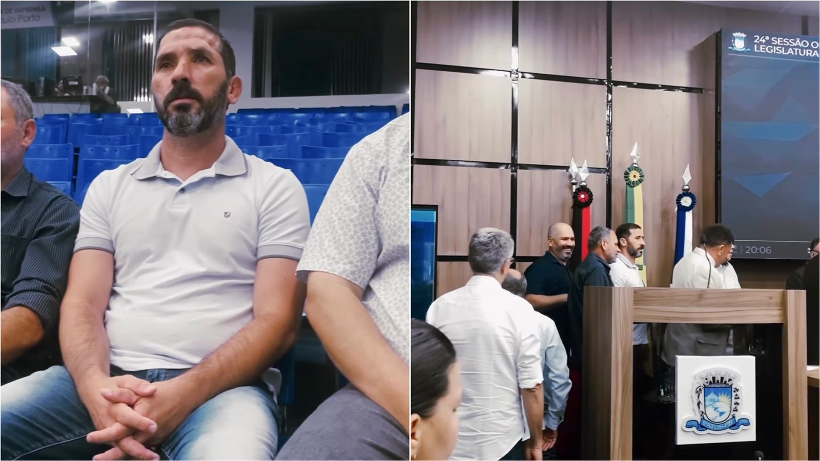 Bruno Wanderley e parlamentares de Matureia realizam visita à Câmara Municipal de Patos e participam de sessão ordinária. OUÇA