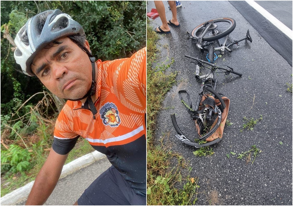 Empresário patoense morre após ser atropelado enquanto pedalava na BR-230, próximo a São Mamede, na manhã deste domingo (14)