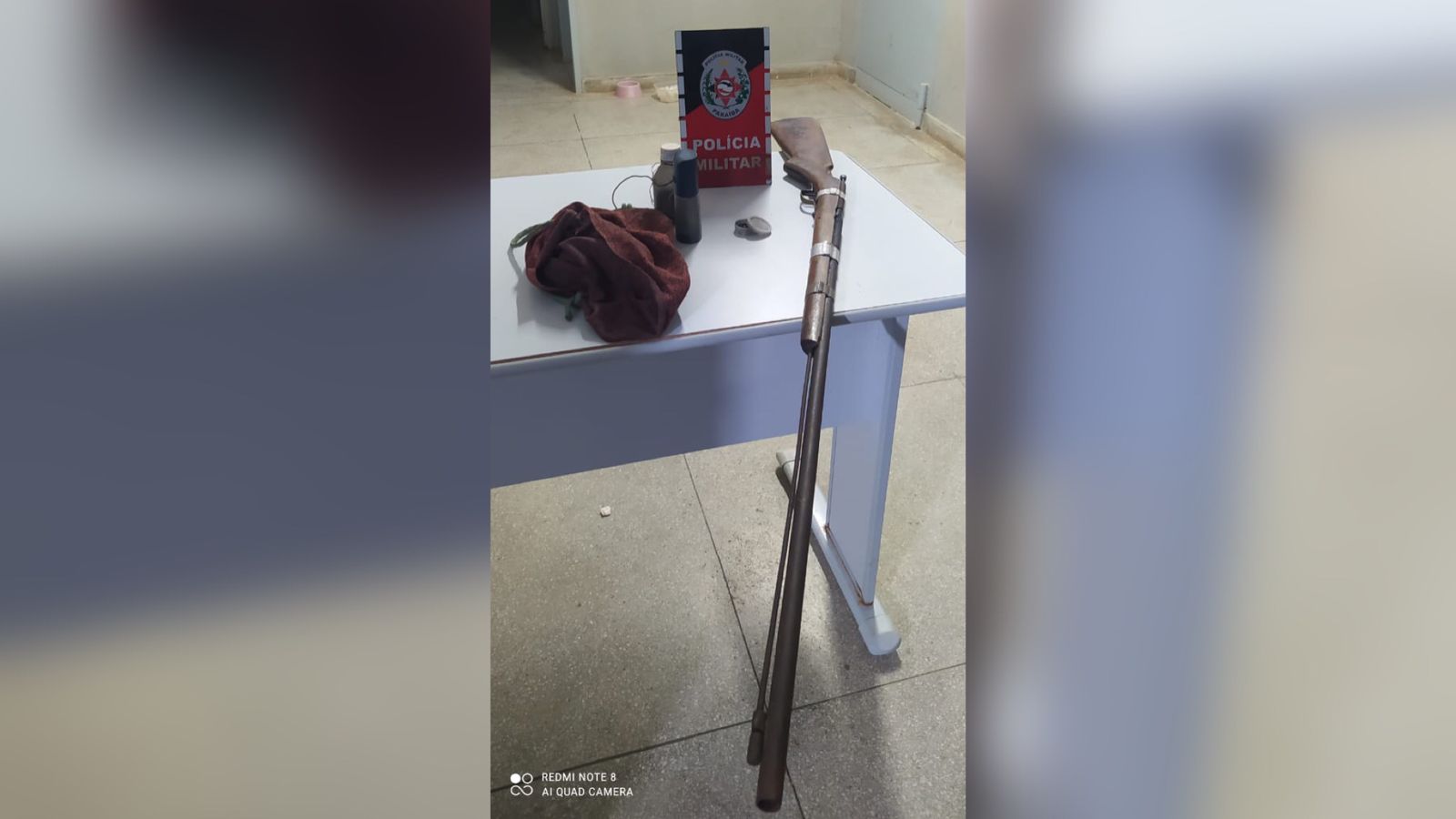 Polícia Militar apreende arma de fogo em Teixeira-PB