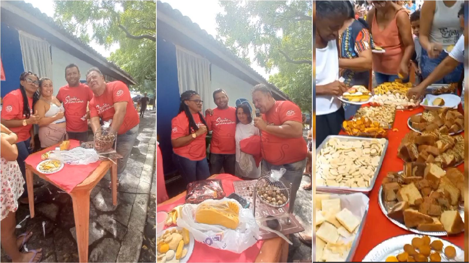 Sopão da Solidariedade oferece café da manhã para mães carentes próximo à comunidade Rua do Meio