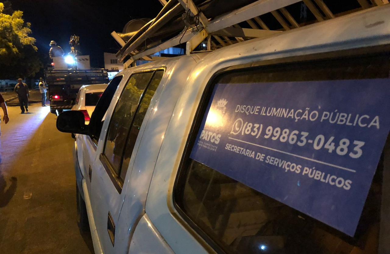 Secretaria de Serviços Públicos de Patos divulga balanço das ações realizadas nos últimos 5 dias