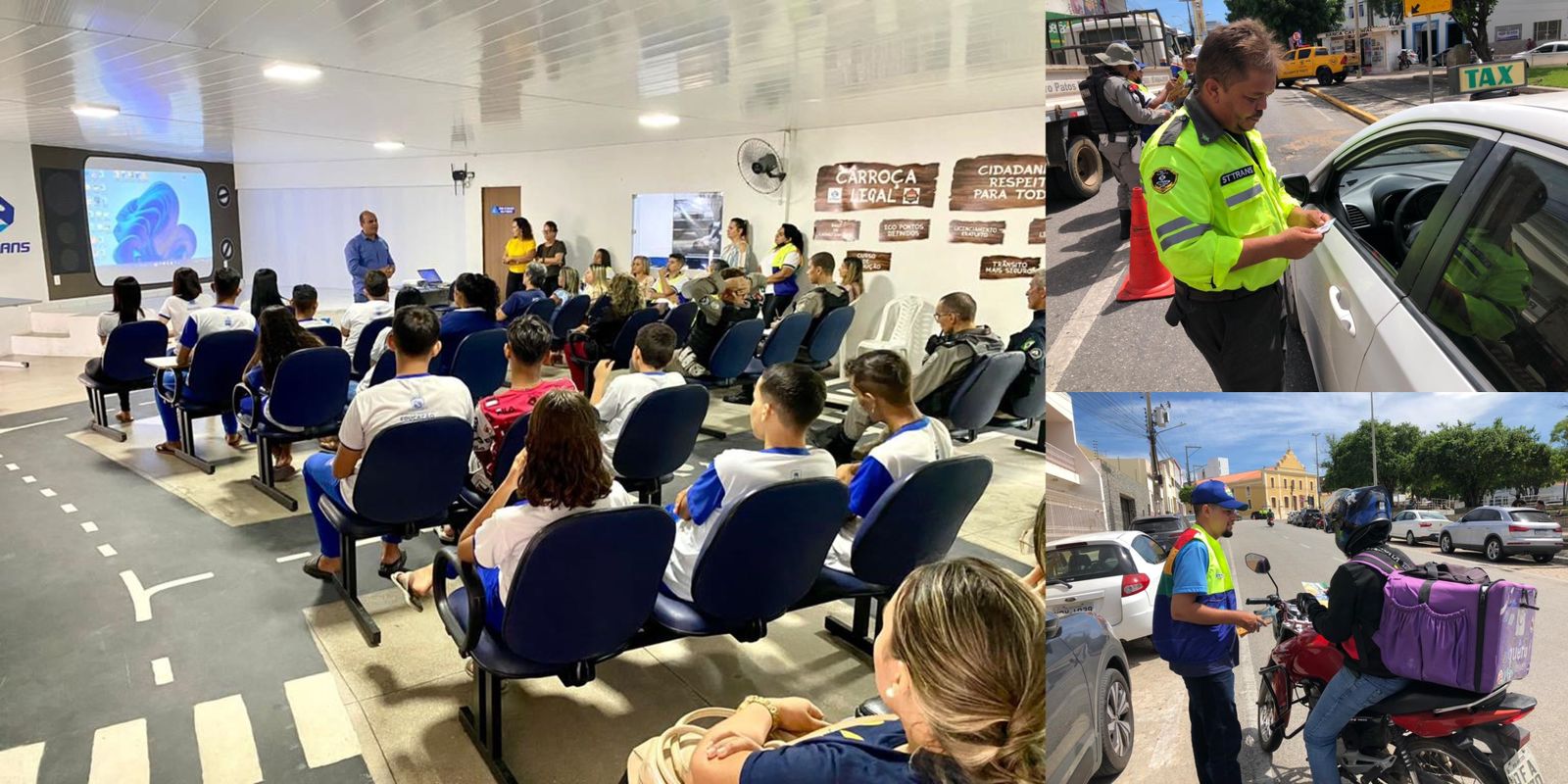 Confira balanço dos 15 dias de atividades e ações desenvolvidas da campanha Maio Amarelo em Patos