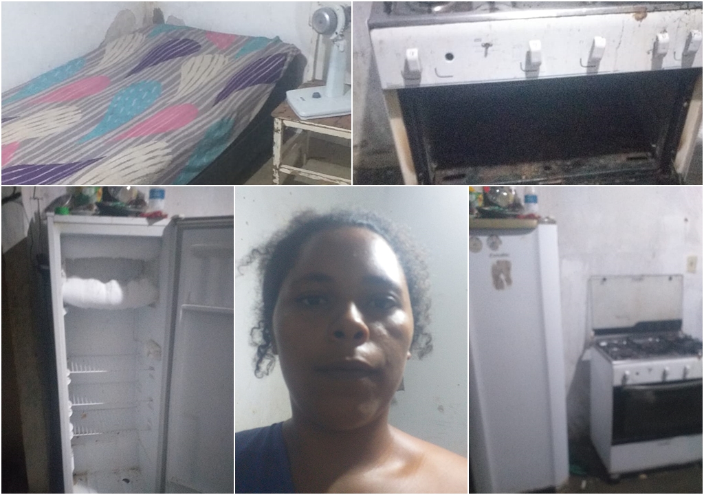 Em Patos: Com três crianças em casa, mulher tem Bolsa Família cortado, diz que está passando necessidades e pede ajuda 