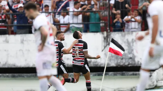 Com direito a dois gols anulados, Campinense perde para o Santa Cruz no Arruda