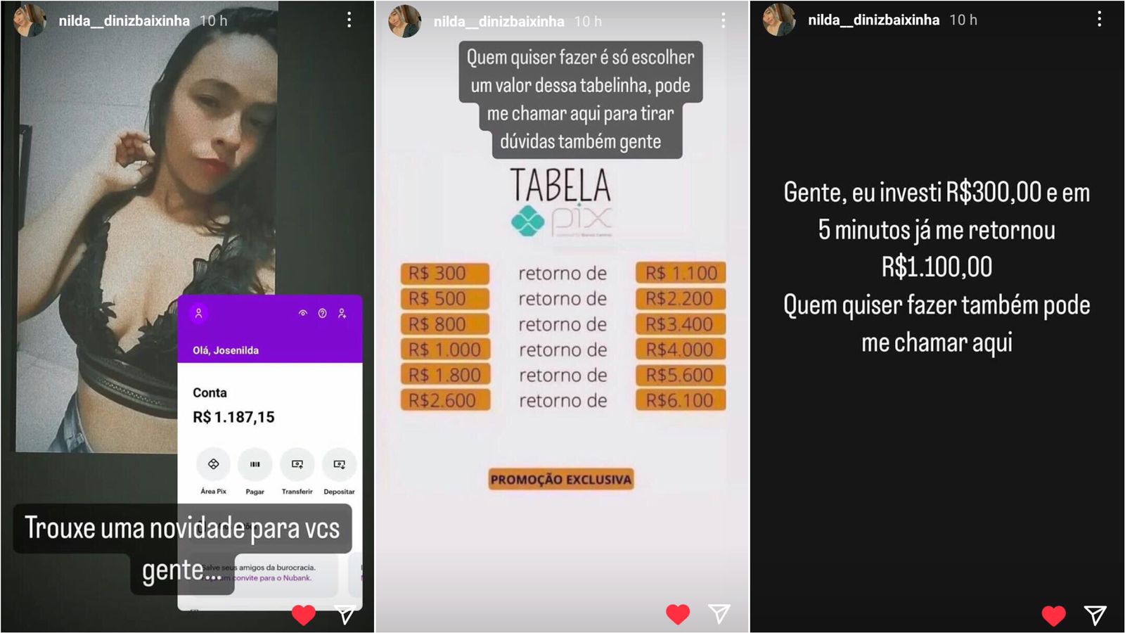 Internauta diz que teve conta do Instagram hackeada e criminosos estão aplicando golpes em seu nome;