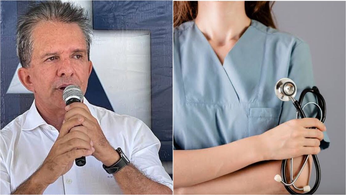 Em entrevista a imprensa estadual, Nabor avalia situação do pagamento do piso da Enfermagem e diz que Patos aguarda complemento dos recursos por parte do Governo Federal