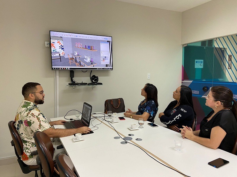 Castelo de Bonecas: Projeto arquitetônico é apresentado e cela do Presídio Feminino de Patos será transformada em ateliê