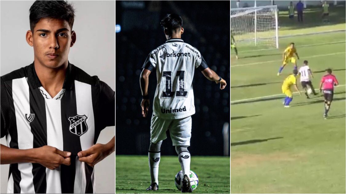 Jovem atleta patoense é destaque na base Sub-17 do Ceará. VÍDEO