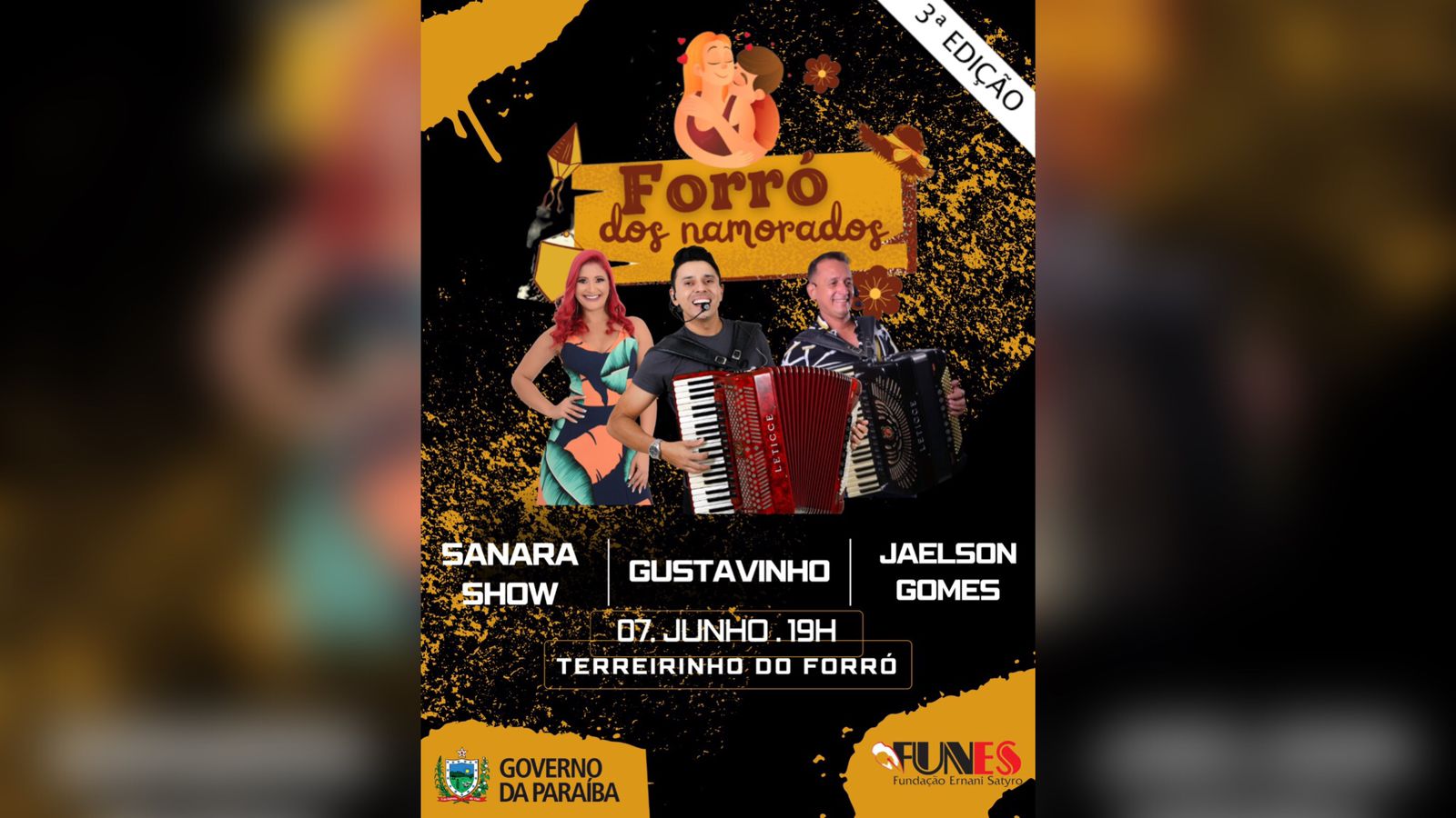 Terceira edição do Forró dos Namorados da FUNES resgata tradições juninas em Patos