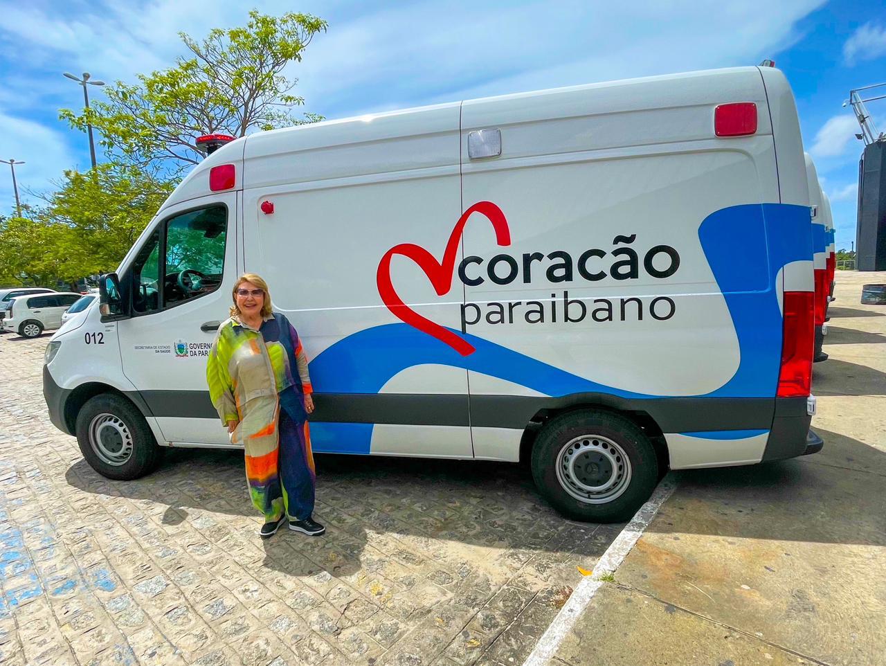 Deputada Francisca Motta garante cinco novas ambulâncias para Patos e região