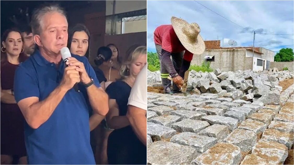 Prefeito Nabor Wanderley anuncia pavimentação de ruas do bairro Santa Clara, em Patos. VÍDEO