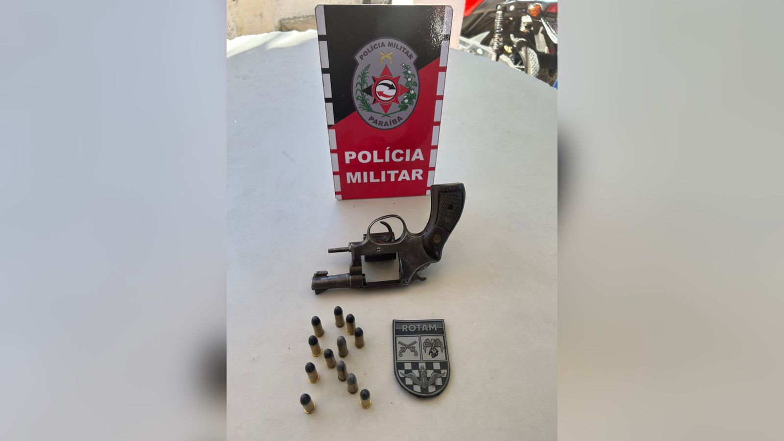 Polícia Militar prende indivíduo por porte ilegal de arma de fogo na cidade de Patos-PB