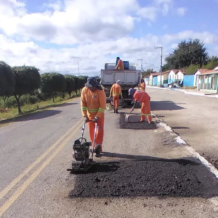 DER/PB e Prefeitura de São Mamede realizam operação 