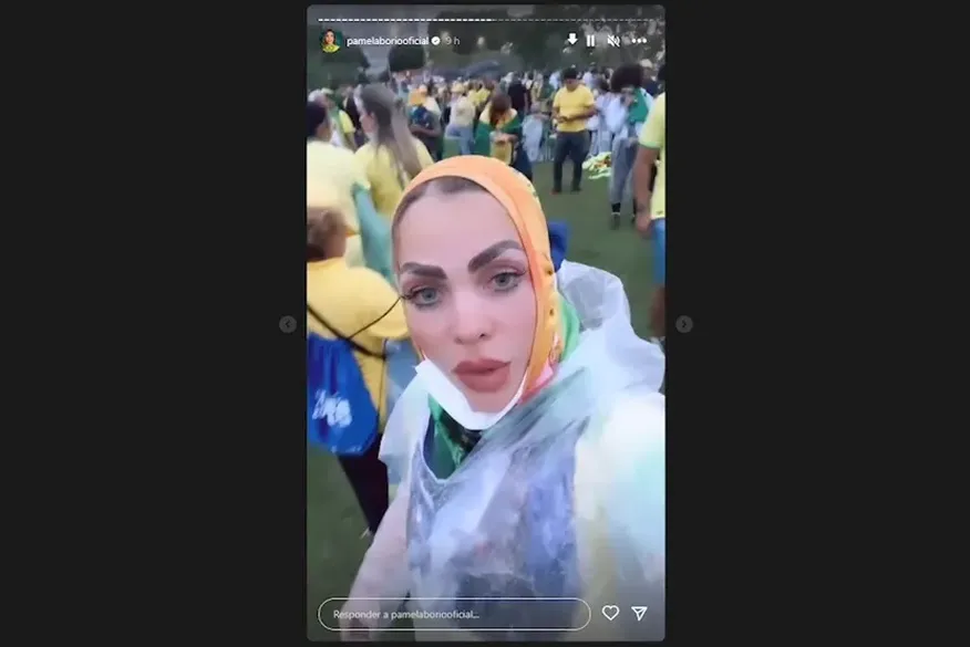 Em depoimento à PF, Pâmela Bório revela diagnóstico de autismo e diz que se retirou de local de conflito em Brasília após bombas de gás