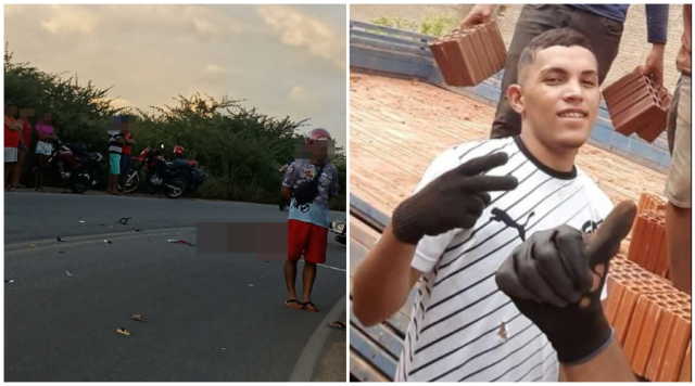 Jovem de 21 anos morre em acidente de moto na cidade de Catolé do Rocha