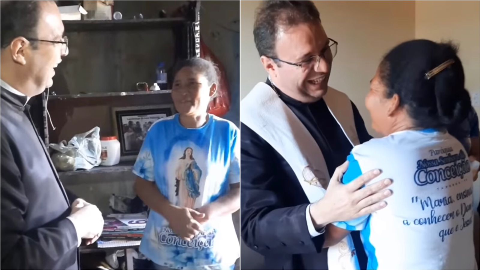 Emocionante: Padre Fabrício realiza entrega de casa construída com apoio da comunidade, para família carente da zona rural de Taperoá-PB. VÍDEO