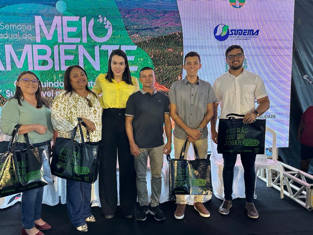 Comitiva de São José do Bonfim participa da Semana Estadual do Meio Ambiente