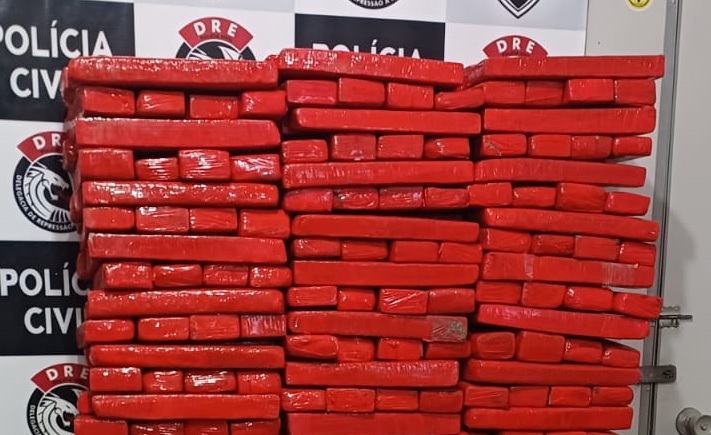 Polícia apreende cerca de 200 kg de maconha em Campina Grande