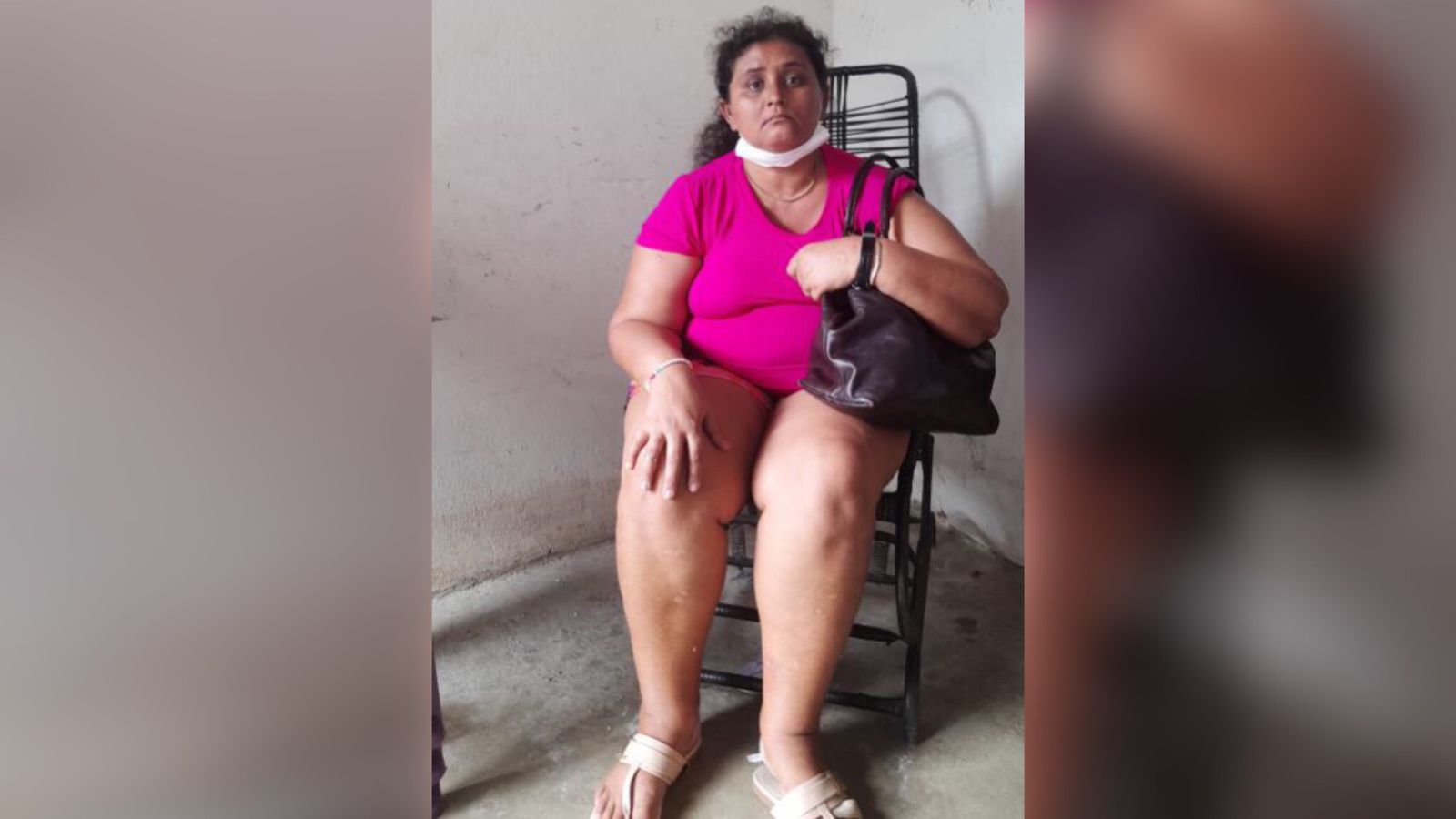 Mulher que diz ser de Olho d'Água é encontrada desorientada no bairro da Maternidade, em Patos