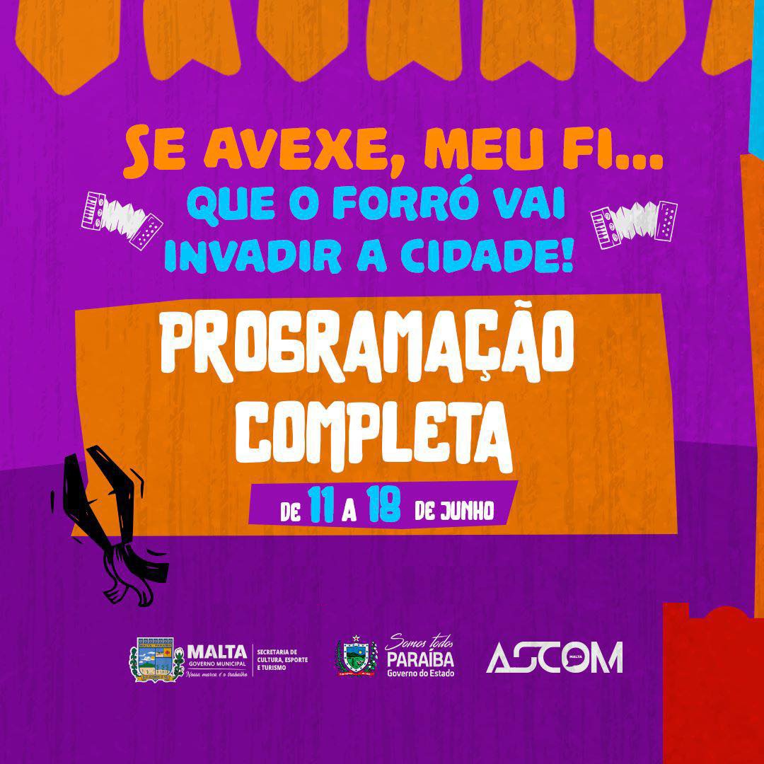 Confira a programação completa do São João 