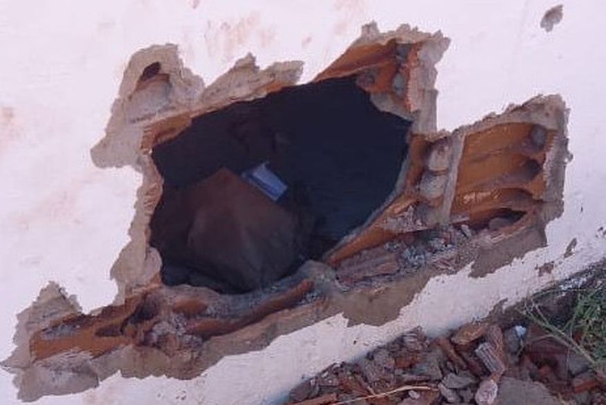 Ousadia: Casa Lotérica é alvo de arrombamento no sertão da Paraíba